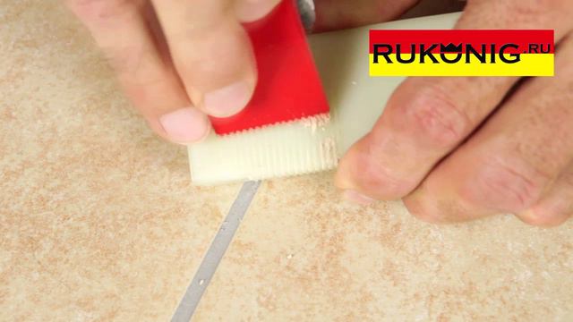 18. Скол на плитке. Реставрируем керамически воском Konig (König)