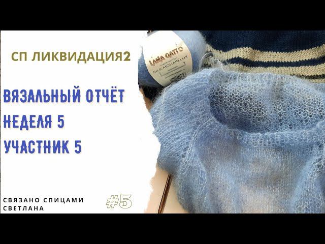 6️⃣ вязальный отчёт СП Ликвидация 2/Паутинка Lana Gatto Silk Mohair/Кокетка YarnArt Flowers Merino