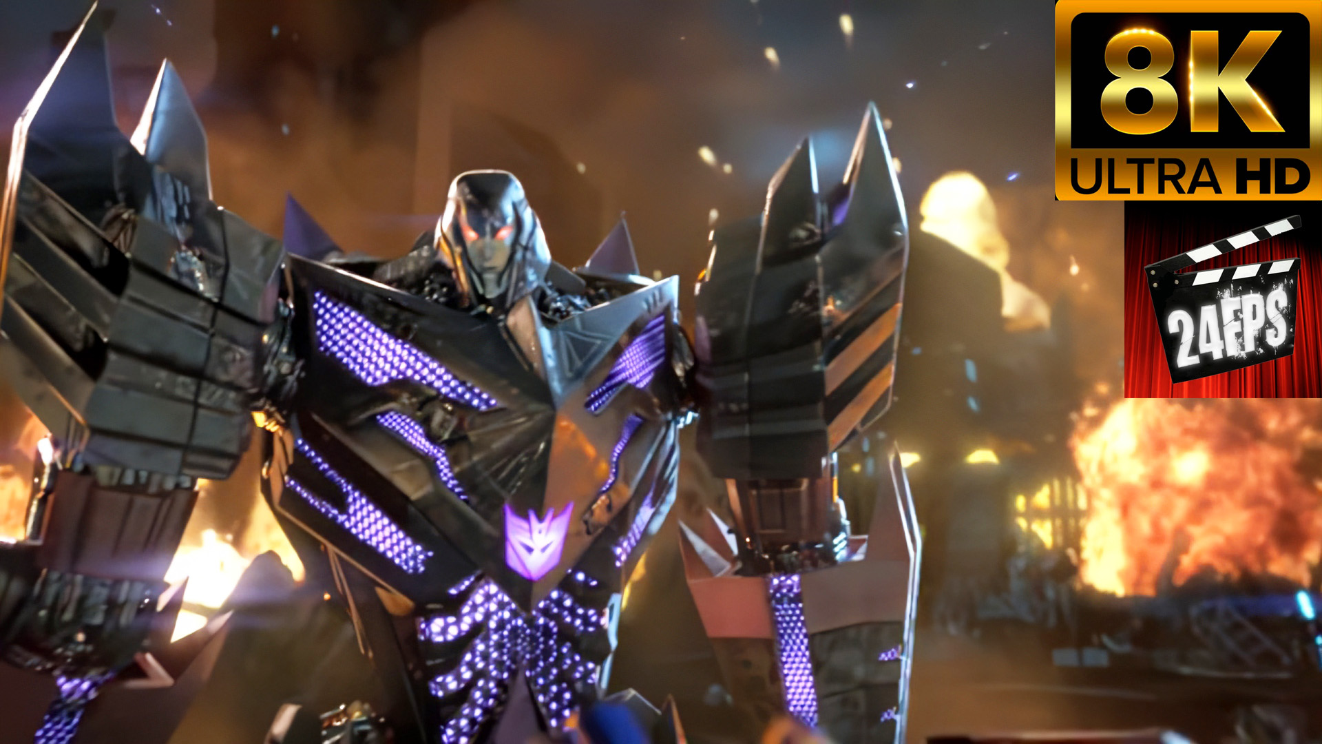 Transformers Fall of Cybertron - Trailer E3 2012 (Remastered CGI 8K)