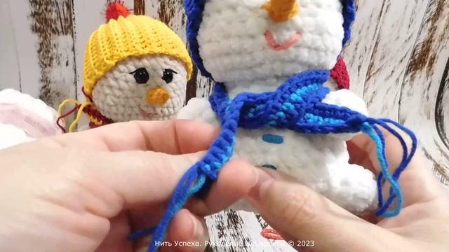 СНЕГОШИ - СНЕГОВИЧКИ // СВЯЗАЛА МИЛЫЕ ЗИМНИЕ ИГРУШКИ ? // ПЕРВАЯ ПАРТИЯ ?♀️??