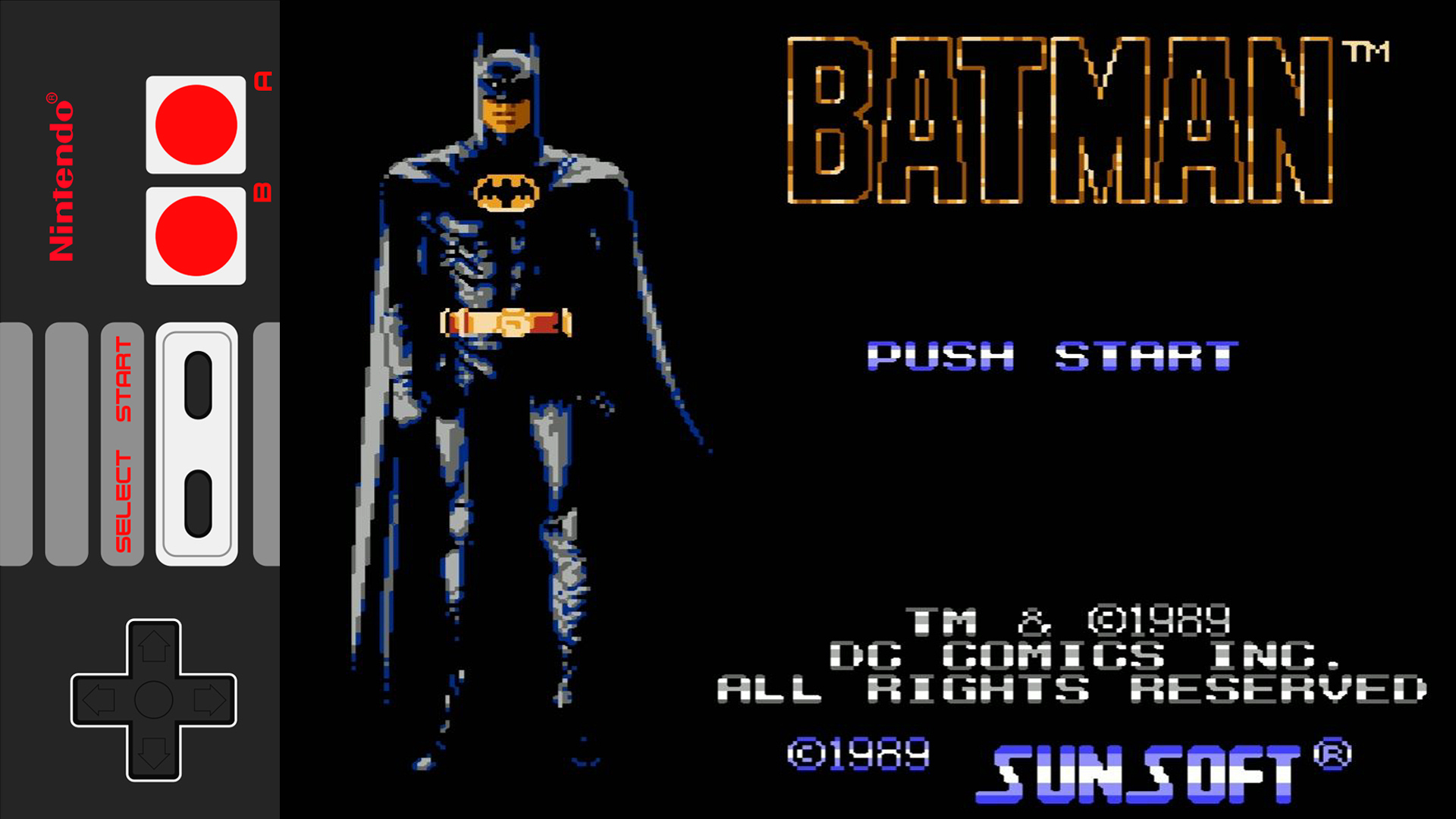 Прохождение Batman [NES]