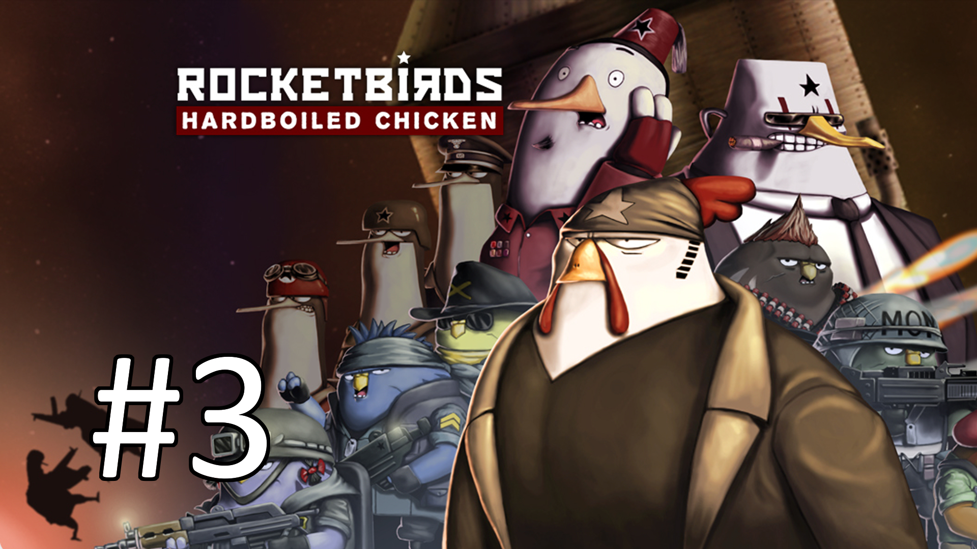 Прохождение Rocketbirds: Hardboiled Chicken - Часть 3