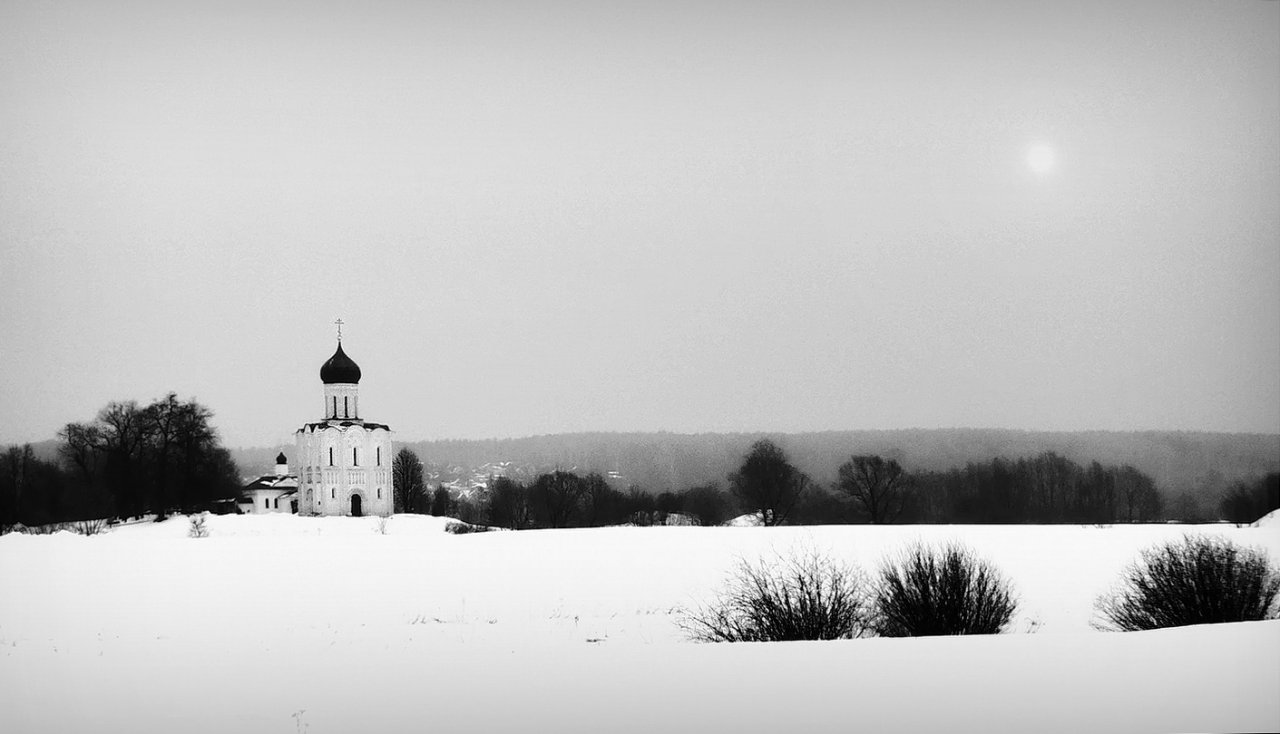 "БЕЛЫ-БЕЛЫ СНЕГИ В ПОЛЕ БЕЛЫ"... (Фото Владимира Шошина (Владимир), музыка Валерия Гаврилина)