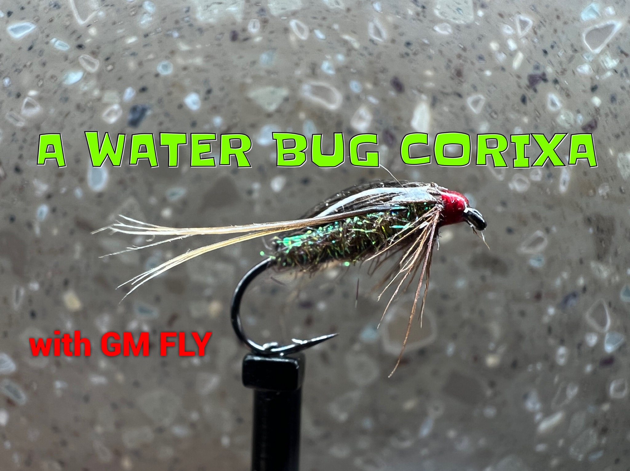 Нимфа Гребляк CORIXA Как связать от GM FLY