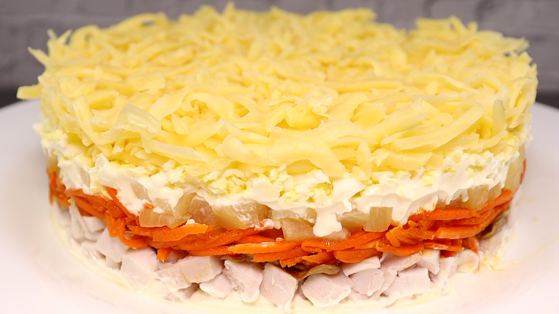 Очень Простой ПРАЗДНИЧНЫЙ САЛАТ | Salad recipe