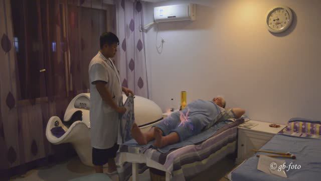 Китай Бэйдайхэ.  Лечение ног в санаторий Отличников Труда