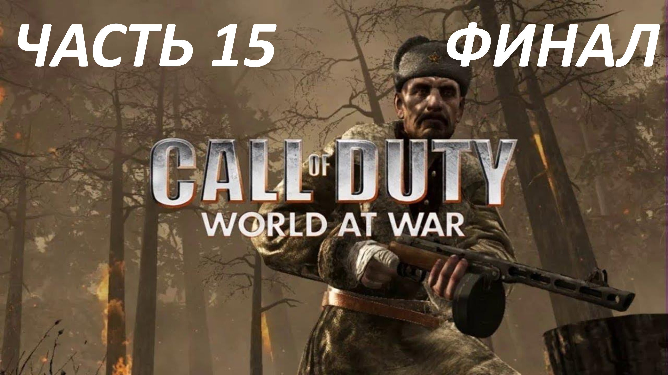 CALL OF DUTY WORLD AT WAR ЧАСТЬ 15 КРАХ ФИНАЛ