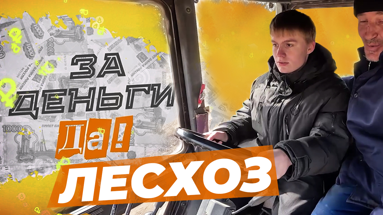 Работа в лесоохотничьем хозяйстве. "За деньги да"