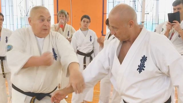 Комбинации отработки кихона № 2 _ пояснения от шихана Танюшкина А.И. Осенняя школа СЗФО 2023