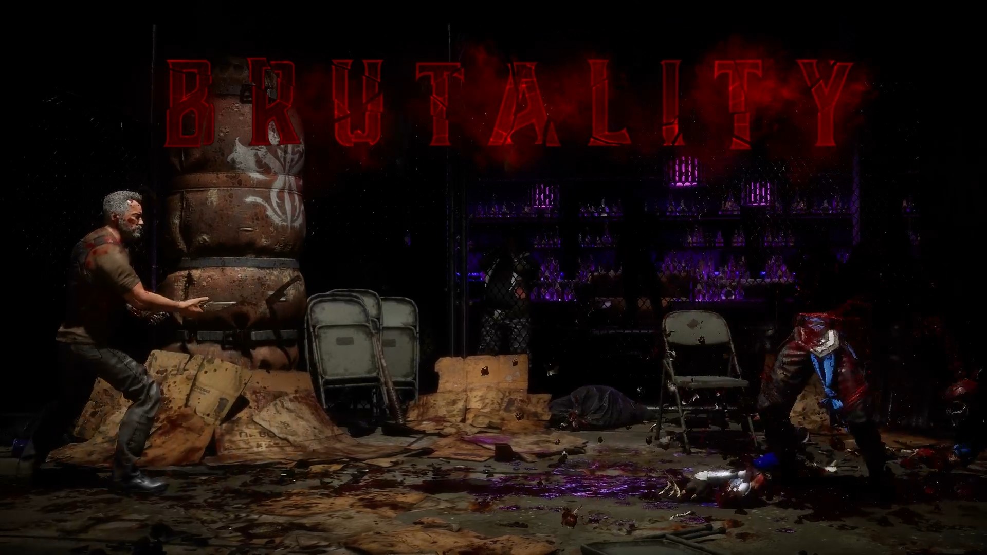 Mortal Kombat 11: Рандомный выбор бойцов - Robocop ,Rambo ,Scorpion Raiden ,Joker,Liu Kang.