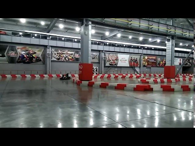 2018 Картинг.  Двухкреселка. Езда с ребёнком.  Новокузнецк.