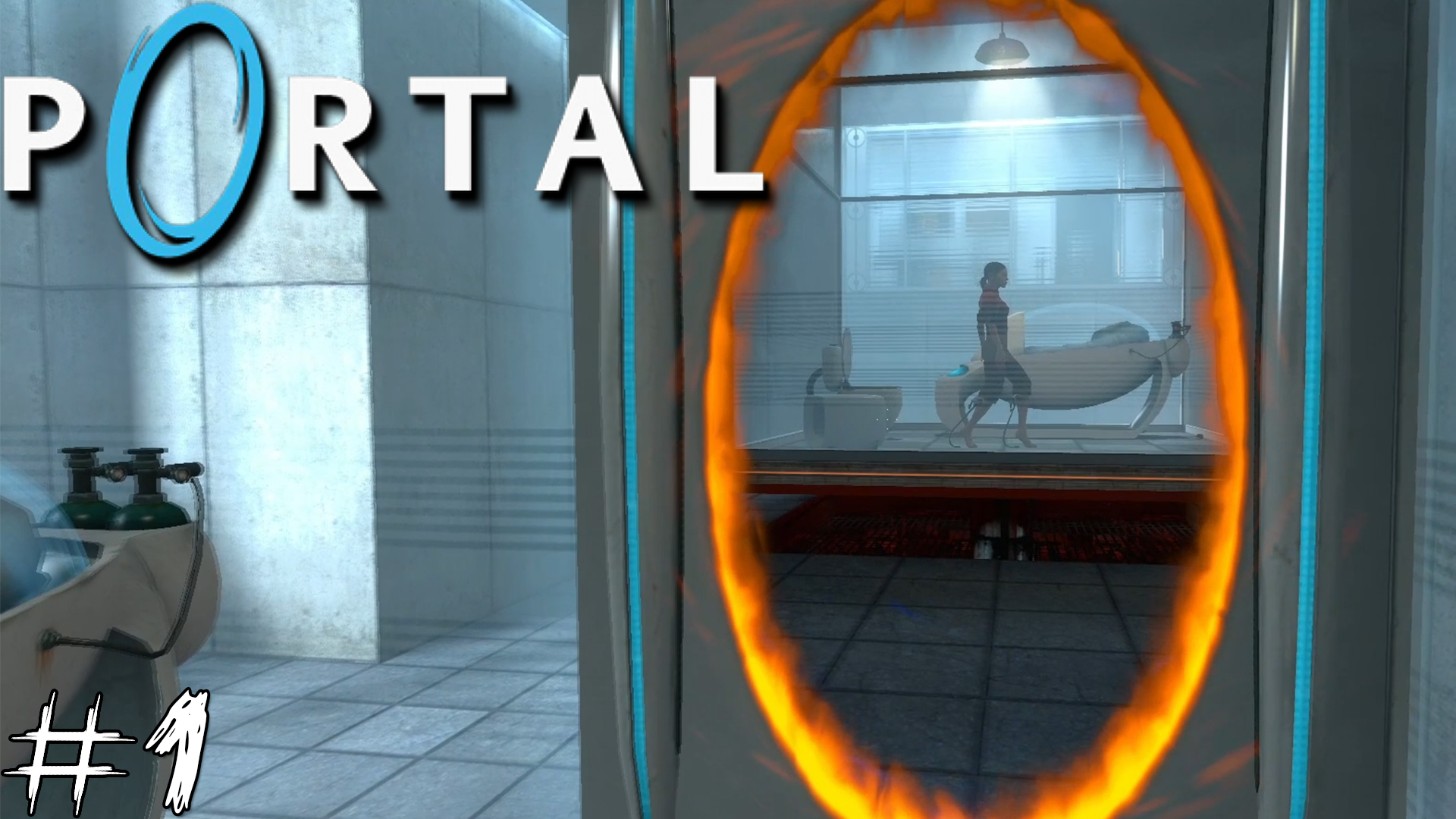 Portal #1 |Прохождение| Ненавижу порталы