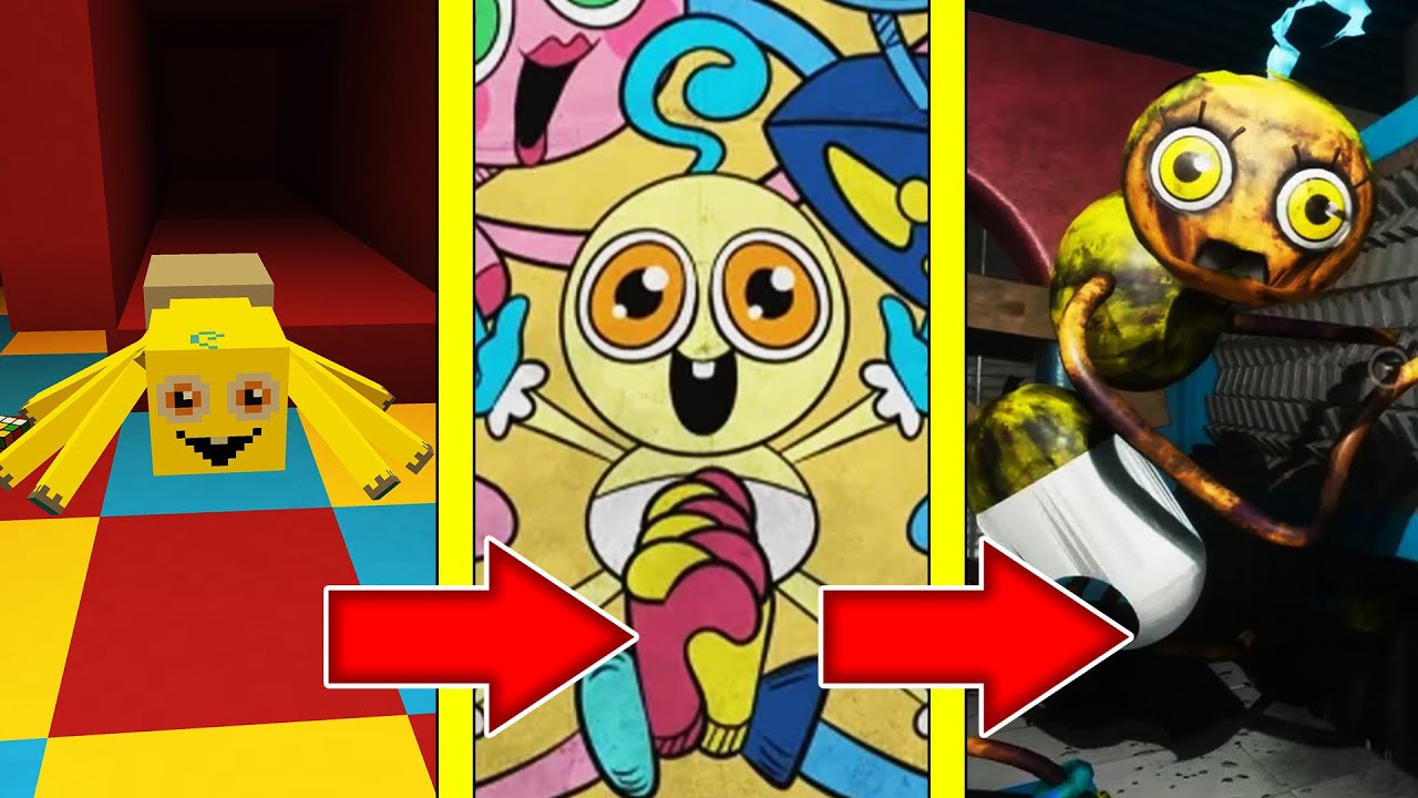 Как менялся РЕБЕНОК ДЛИННЫЕ НОГИ и его жизненный цикл в майнкрафт ! Эволюция BABY LONGLEGS MINECRAFT