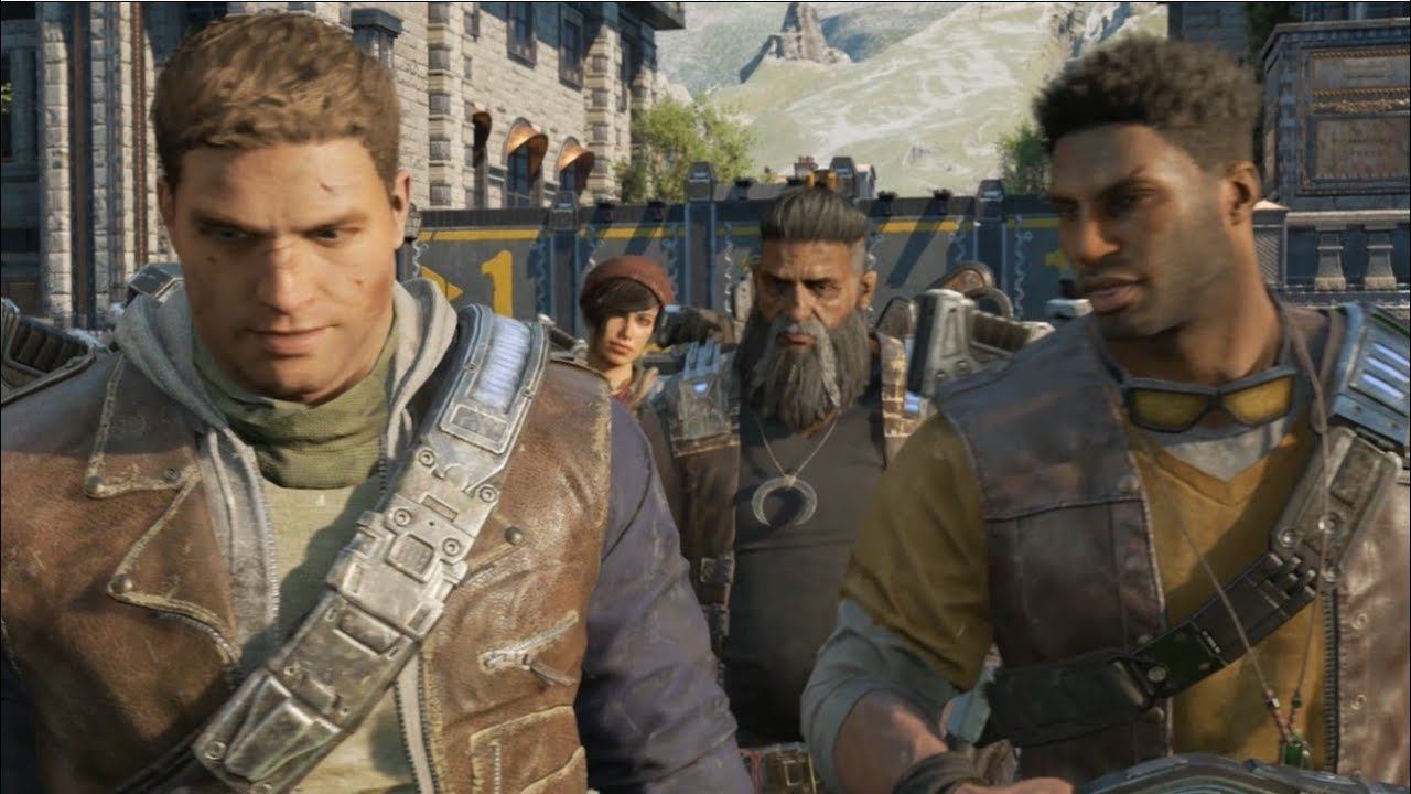 Gears of War 4. Акт 1. Глава 1. Рейд.