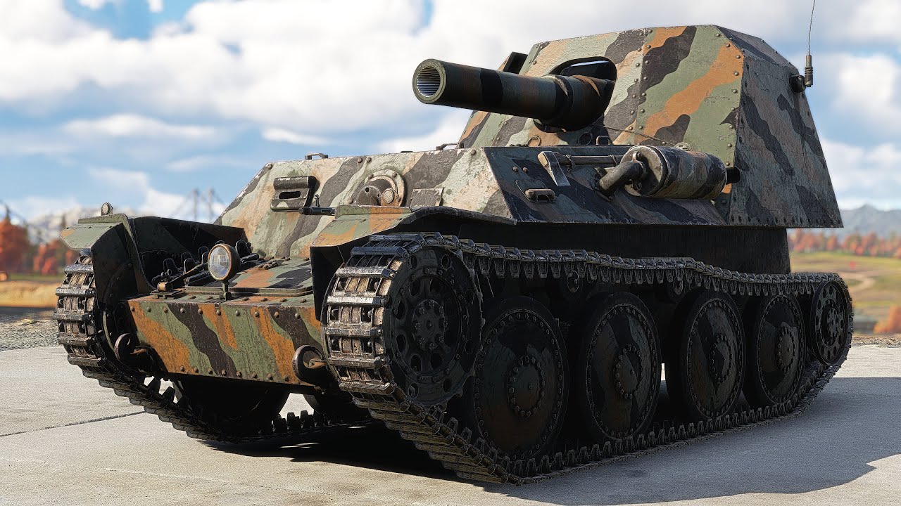 Маленькая сумасшедшая САУ устраивает хаос | Spj fm/43-44 | War Thunder