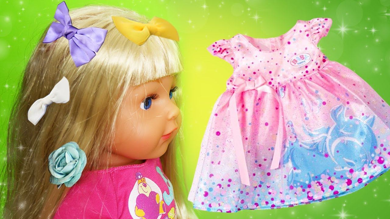 Беби Бон и Принцессы Диснея! Сборник видео куклы для девочек. Весёлые игры Одевалки и Парикмахерская