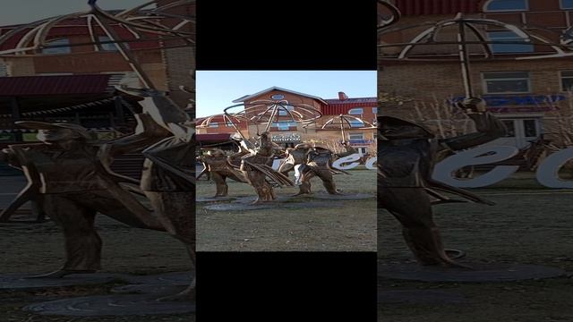 Достопримечательности Ханты-Мансийск. Октябрь 2023