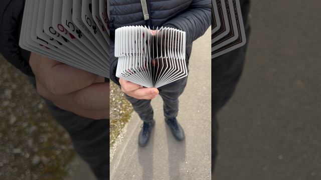 Цветок из карт