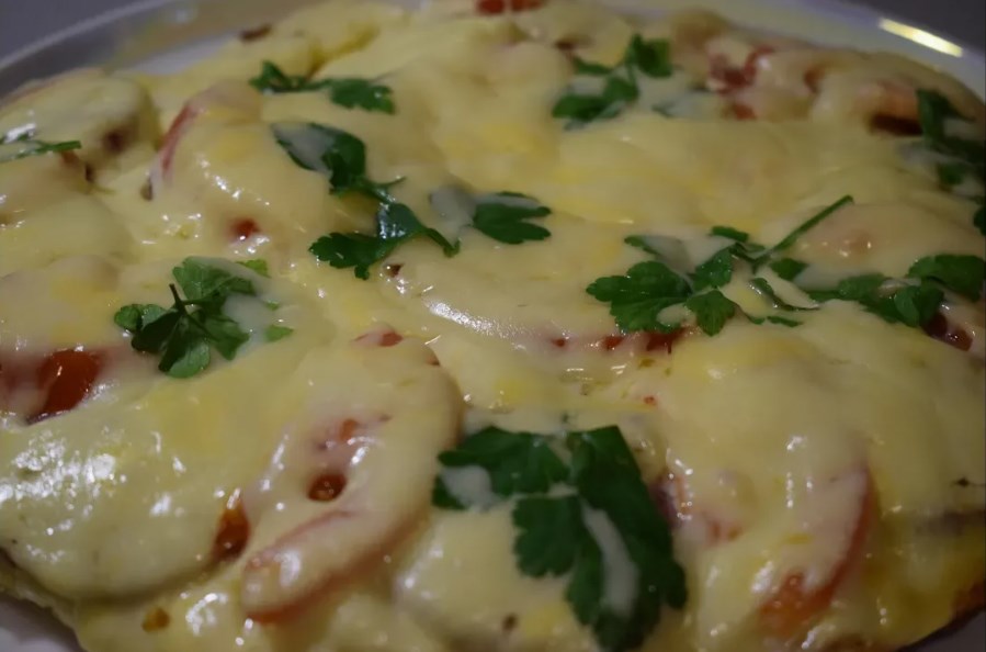 Пицца на сковороде! Пицца за 5 минут без выпечки! Быстрый рецепт пиццы