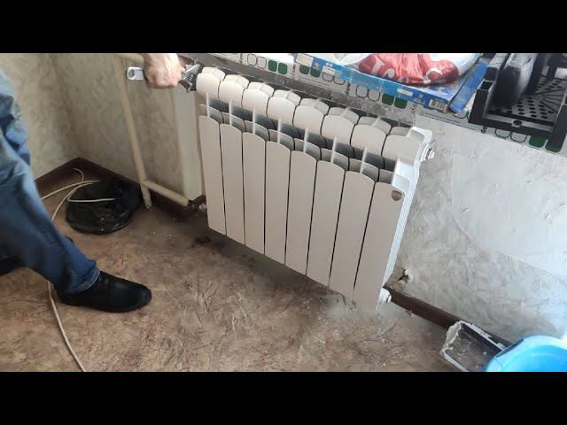 Сколько сейчас стоит поменять батареи в двухкомнатной квартире 2021-2022. Ремонт в хрущевке.