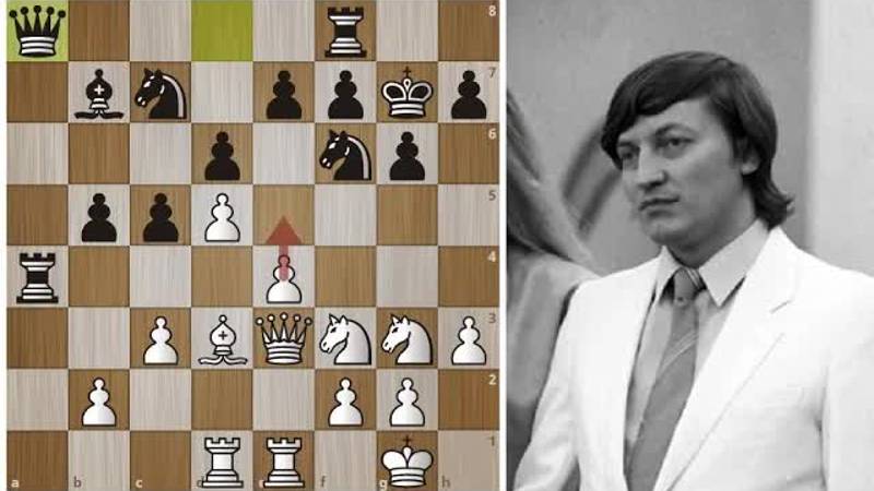 Анатолий Карпов： ПРОРЫВ в центре и РЕШАЮЩАЯ победа над Корчным! Шахматы.
