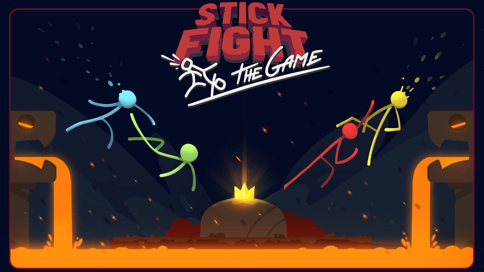 Весело поиграли в STICK FIGHT The Game.