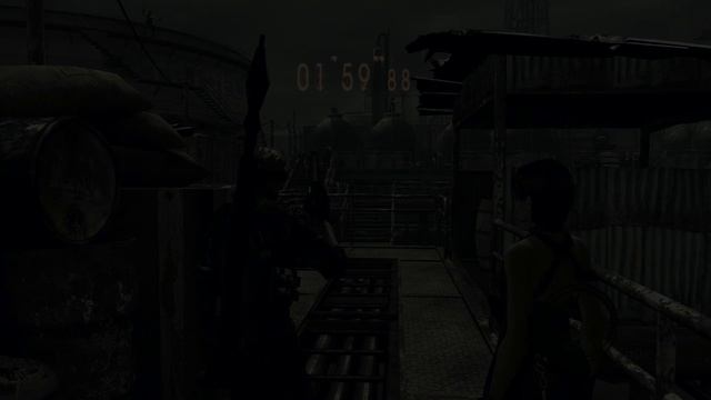 Resident Evil 5 Нефтяной Завод Буровая  Альберт Вескер и Ада Босс Ирвин #6