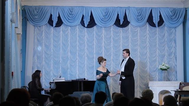 И. Дунаевский "Белая Акация", дуэт Ларисы и Кости, исп. Ольга Богоявленских и Никита Фёдоров.