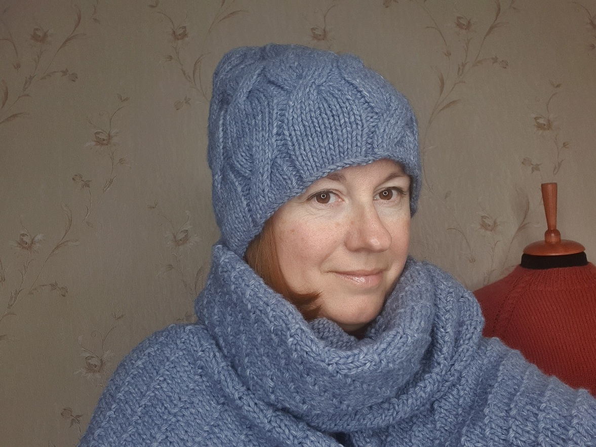 Обзор новой шапочки с макушкой