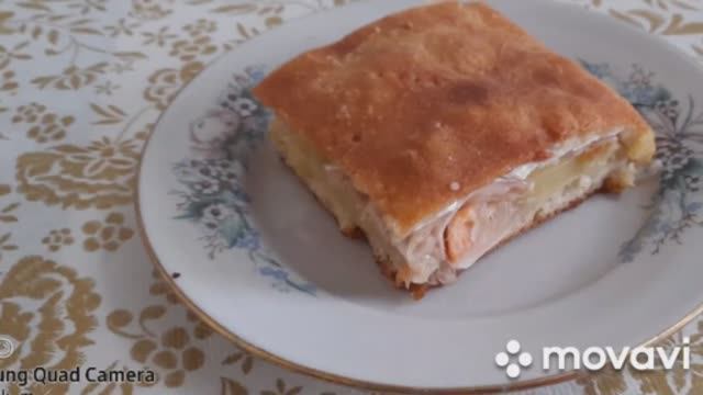 Вкуснейший пирог с сёмгой.