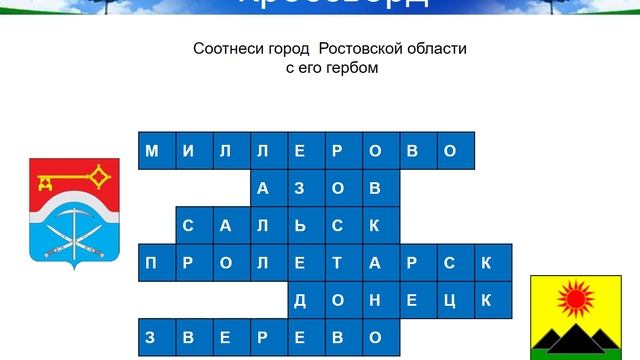 Донской край - наша малая родина.