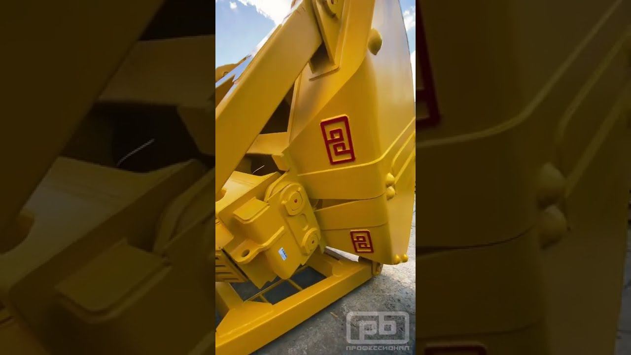 Канатный погрузочный грейфер. Тот случай, когда в одном видео сочетаются мощь, надежность и эстетика