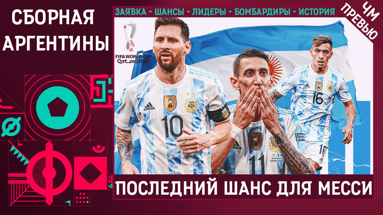 Сборная Аргентины Последний Шанс Месси • Аргентина на ЧМ-2022 в Катаре • Фавориты ЧМ-2022