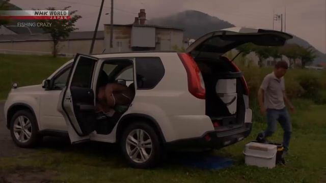 Ловля аю в Японии. Один из необычных и древних способов ловли..mp4