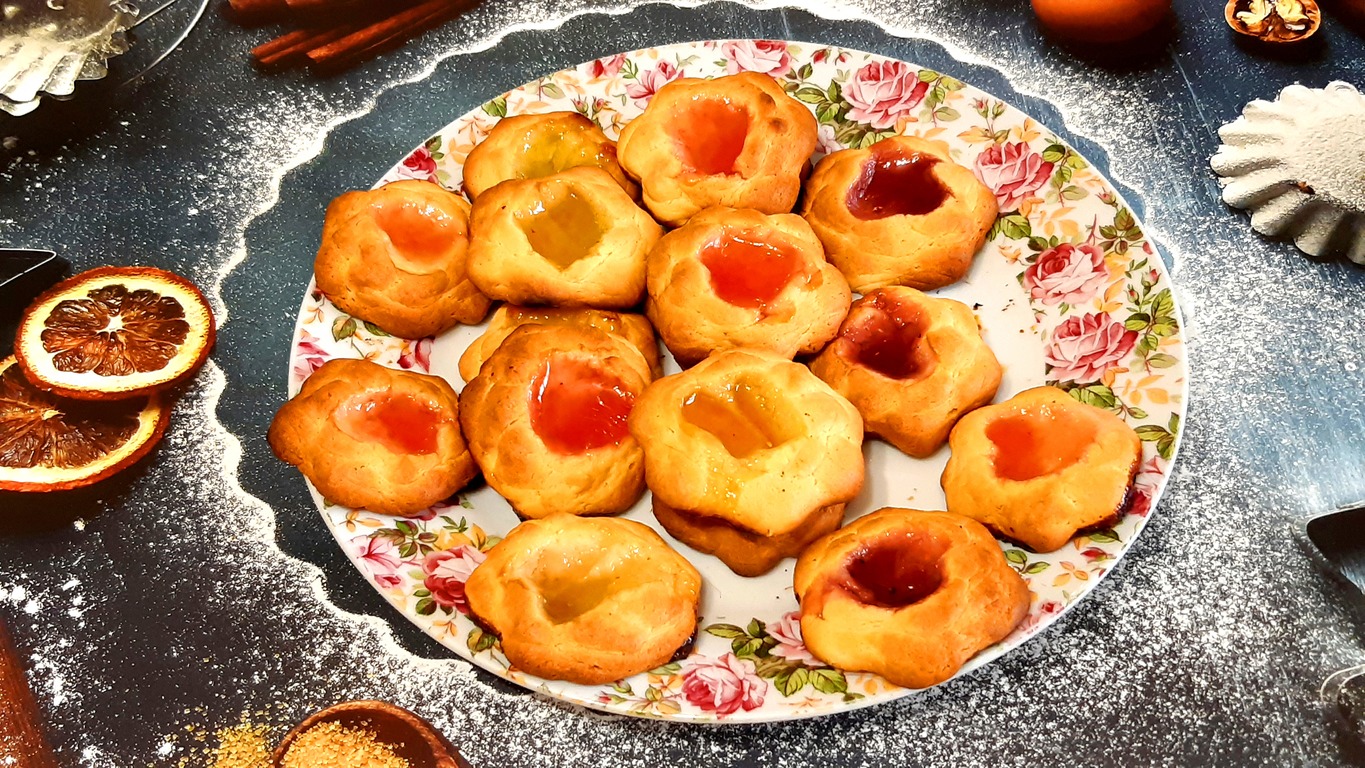 ▶️ПЕЧЕНЬЕ С МАРМЕЛАДОМ❤