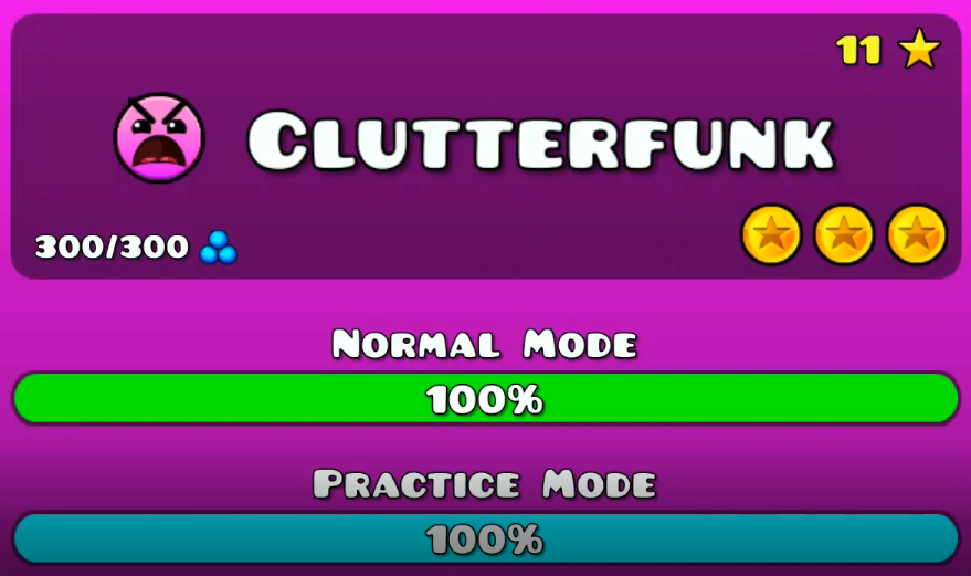 11 Уровень (Clutterfunk) - Geometry Dash