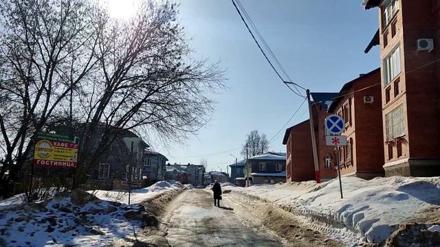 Муром. Второй день путешествия на масленичной неделе. Чудотворные иконы. Главная улица. Набережная.