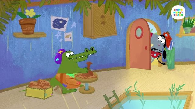 Зебра в клеточку -  93 серия. Гоша, рисуй! - Союзмультфильм HD