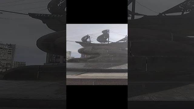 Республика Казахстан. Набережная Каспийского моря. г.Актау. Апрель 2023