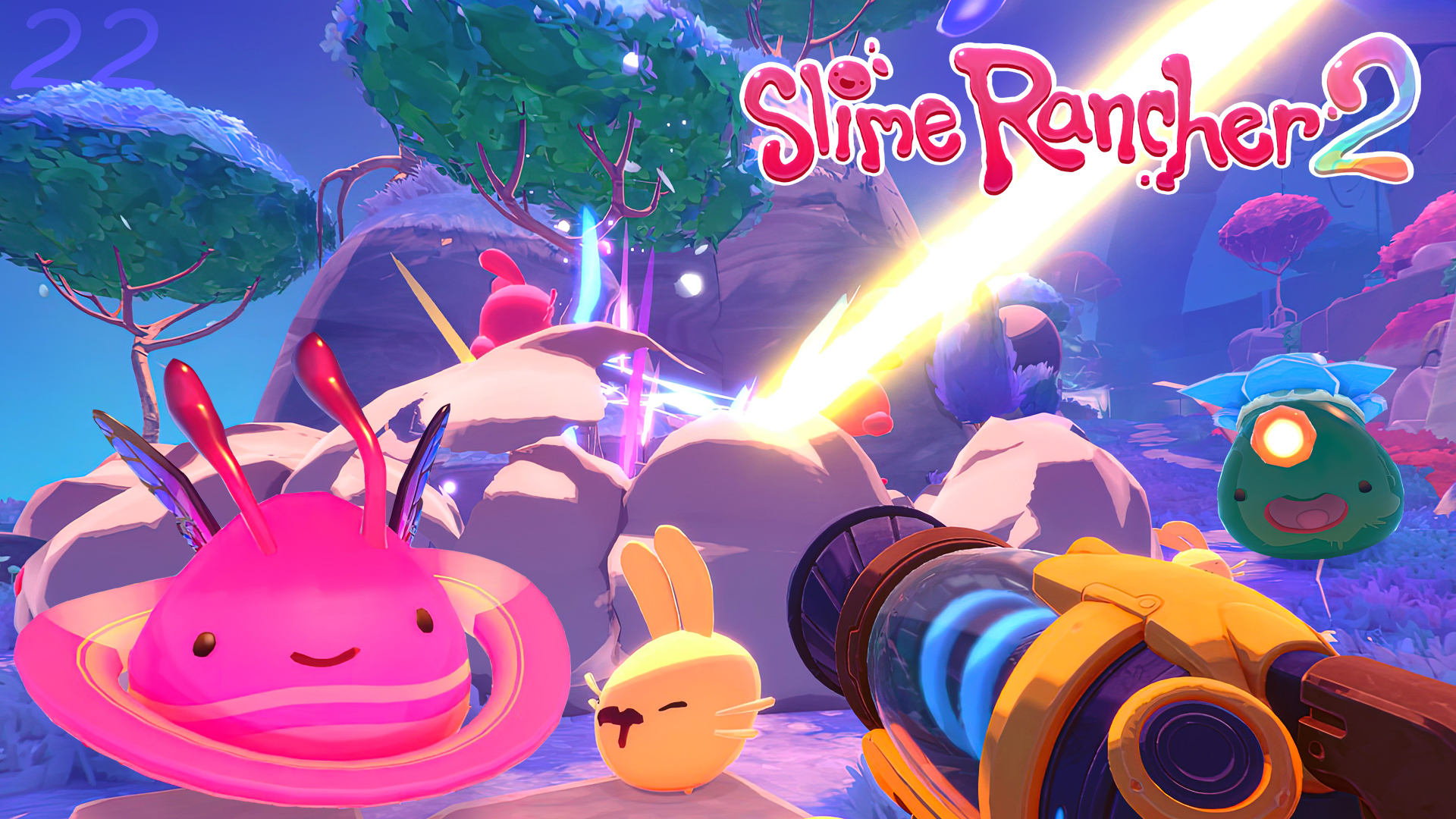 Гроза, чудо-бутоны и все виды ларго Вьюнков и Дервишей – Slime Rancher 2 #22