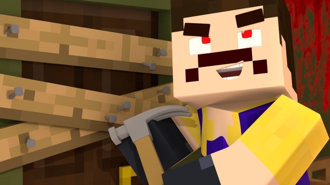 привет сосед альфа 3 в майнкрафте