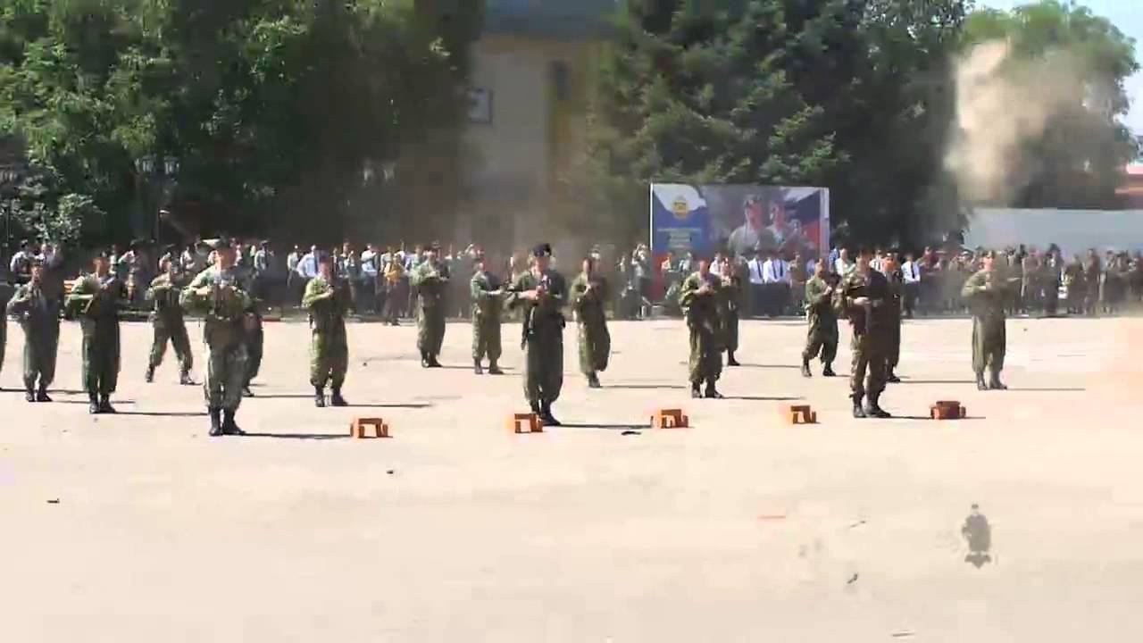 ДВВКУ. Выпуск 2013. Показательные выступления.