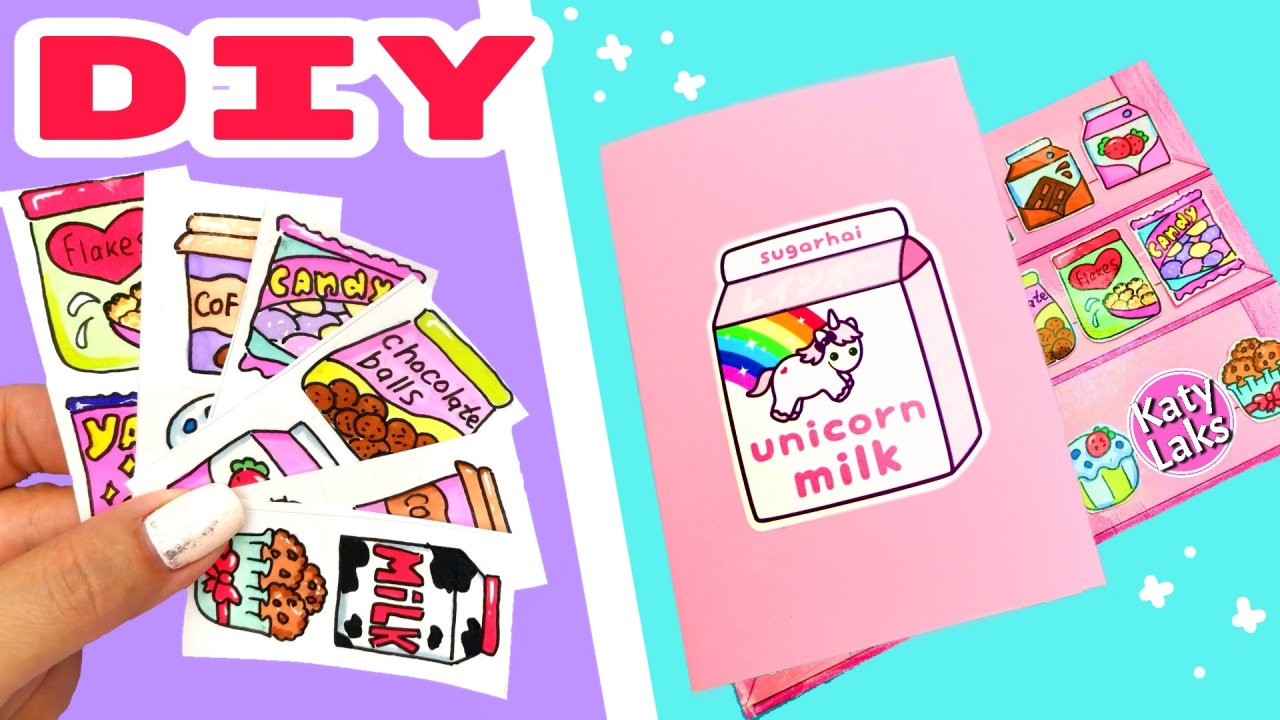 ?Бумажная кухня/? НАКЛЕЙКИ еды