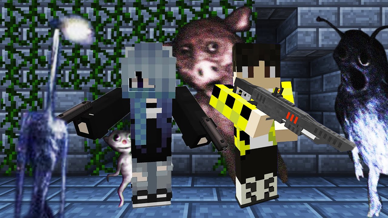 ТВОРЕНИЯ ТРЕВОРА ХЕНДЕРСОНА ПРОТИВ ДЕВУШКИ ПРО И НУБА В МАЙНКРАФТ БИТВА MINECRAFT SCP