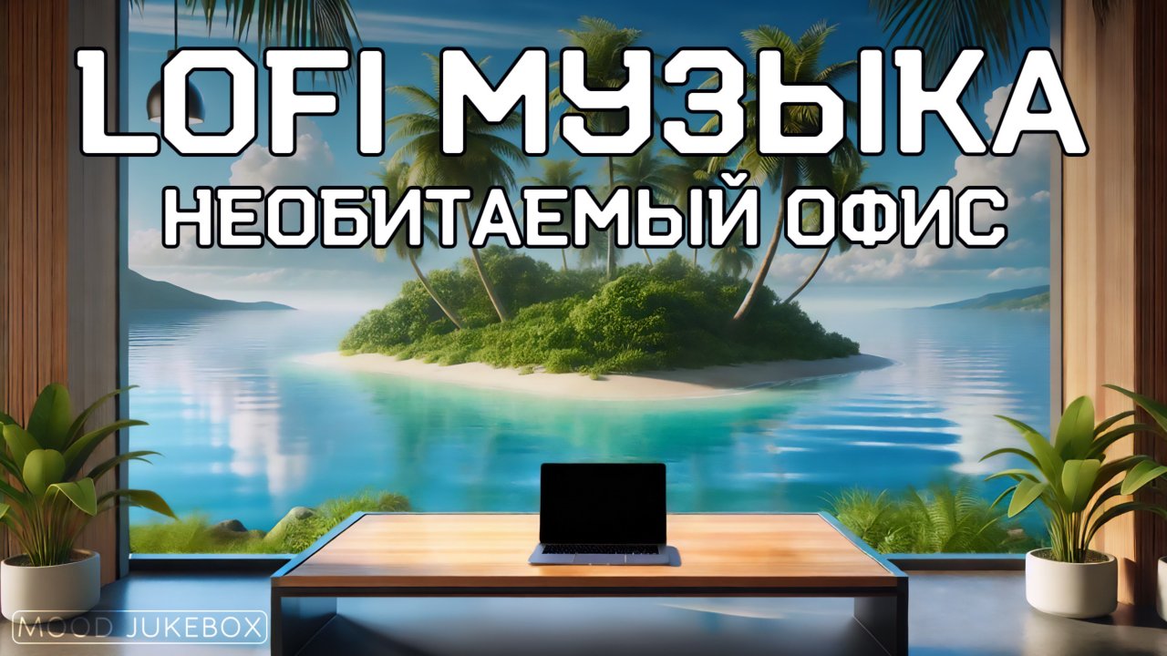 LOFI Музыка для учебы, работы и отдыха. Необитаемый офис 🏝️
