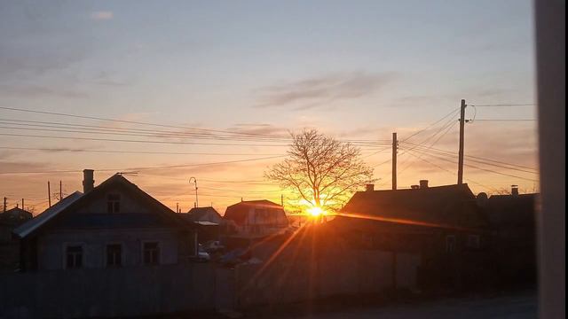 РАССВЕТ НЕБЕС. природа