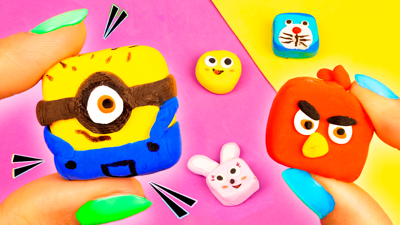 Необычные Сквиши игрушки Антистрессы своими руками Diy Squishies