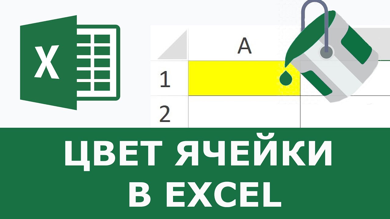 Как выделить цветом ячейку в Excel