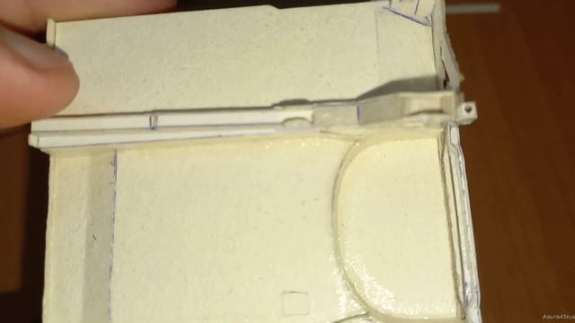 сборка ланжерона кабины VOLVO FH13 из картона