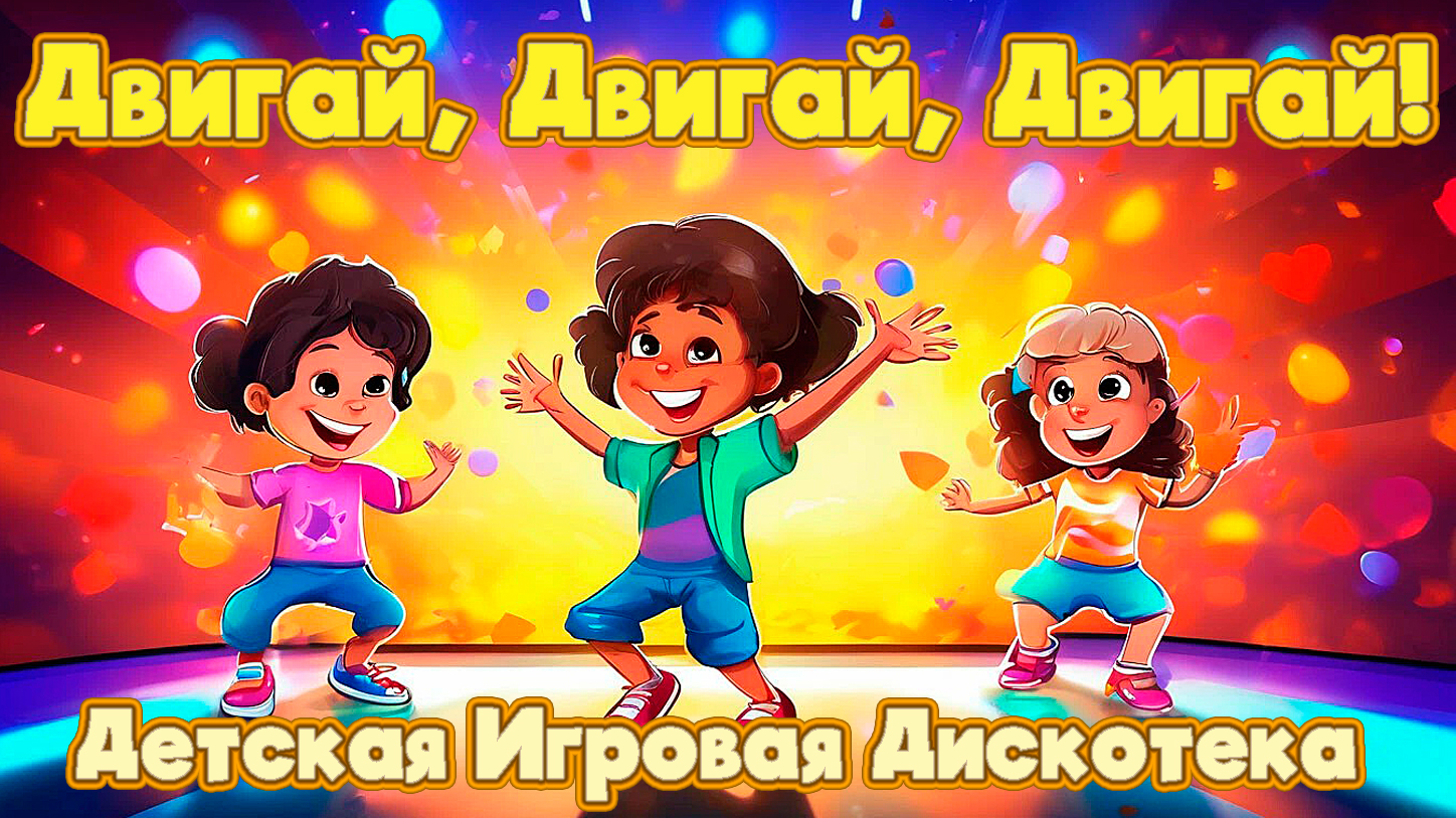 Двигай Двигай Двигай ! Игровая Дискотека для Детских Праздников, Выпускных, Дней Рождения
